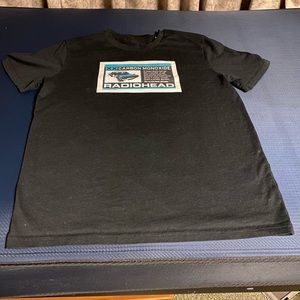 Medium Black Radiohead Carbon Monoxide T-shirt